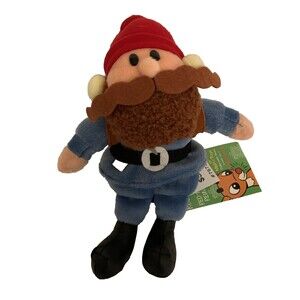 Rudolph Misfits Yukon Cornelius with Backpack 8" CVS Stuffins 1998 New Tags